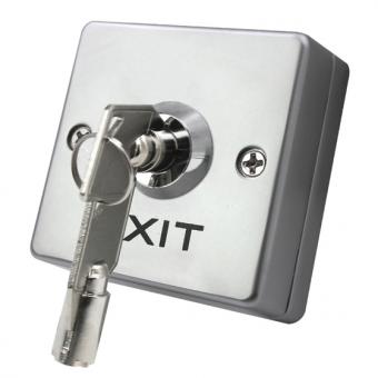 DC 12V Key Switch Lock On/Off Exit Door Lock Emergency Door Release
