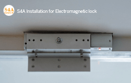 How to install Electromagnetic locks