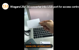 Wiegand 26/ 34 converter into USB port