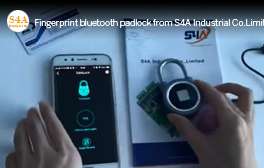 Fingerprint bluetooth padlock