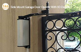How to Install Side Mount Garage Door Opener With 90 Degree