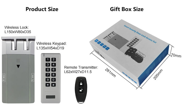 Wireless Remote Door Lock