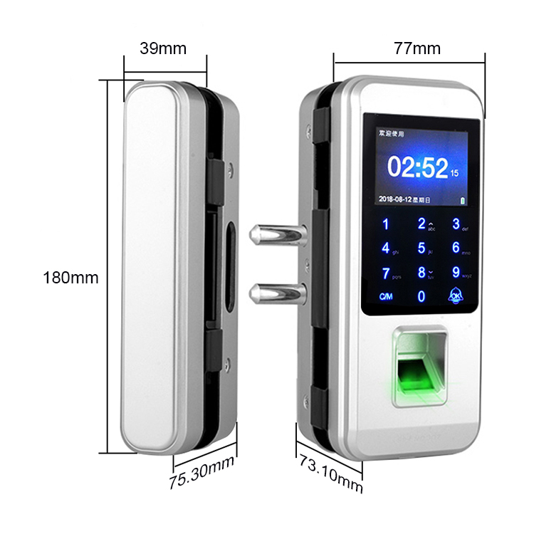 Fingerprint Glass lock Fingerprint Glass lock