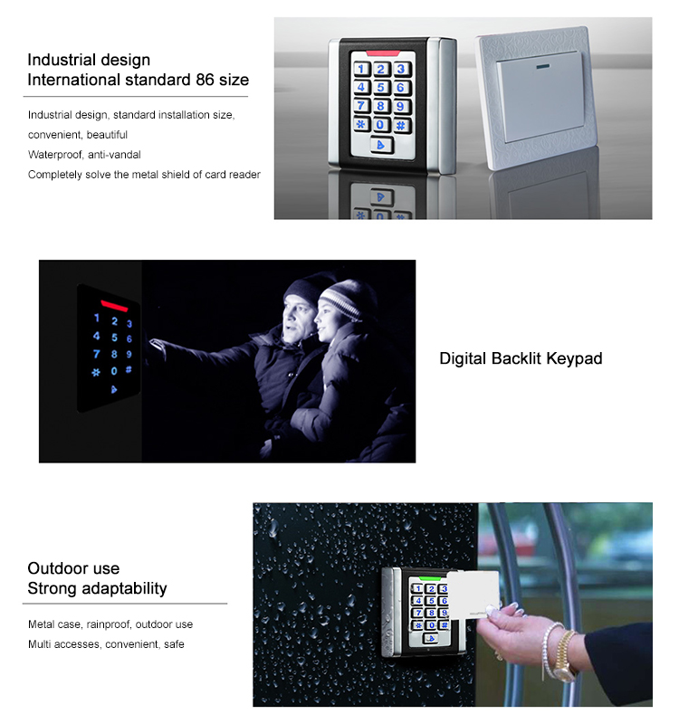 Waterproof Metal Access Control
