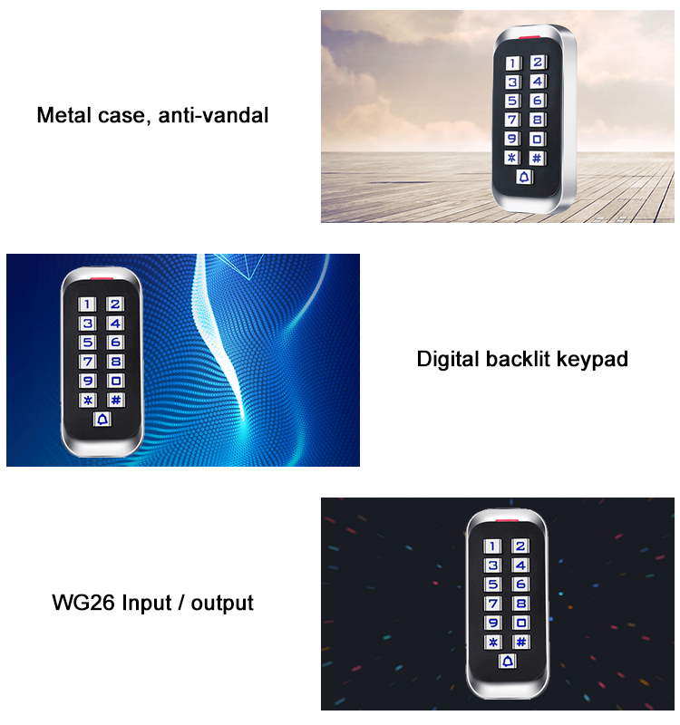 Waterproof Metal Access Control
