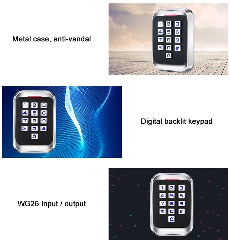 Waterproof Metal Access Control