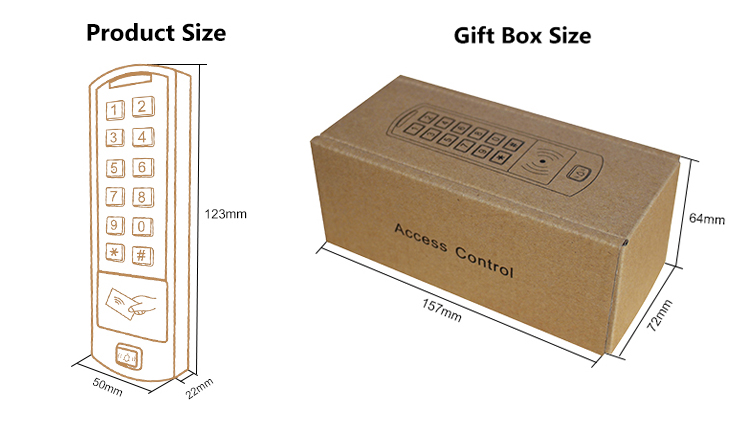 Waterproof Standalone Access Controller