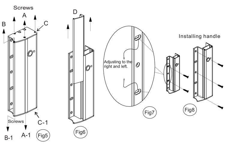 Door Handle Magnetic lock Door Handle Magnetic lock