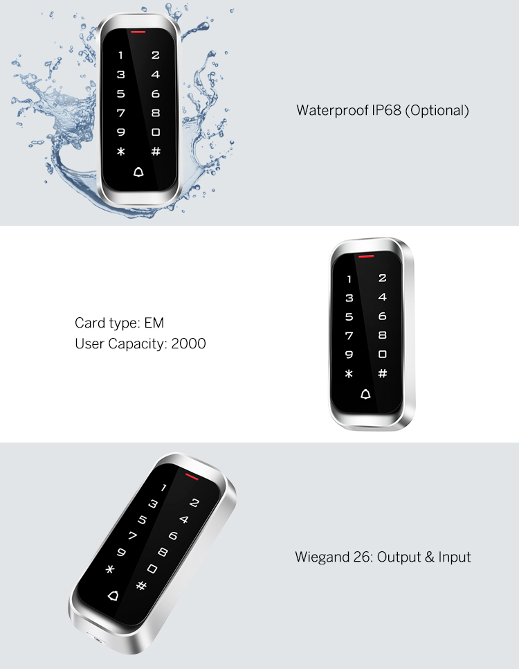 Standalone Touch Keypad