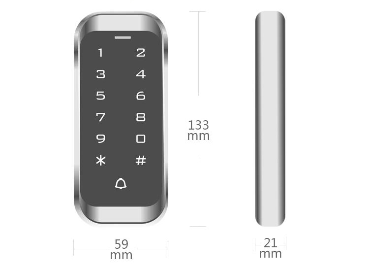 Standalone Touch Keypad