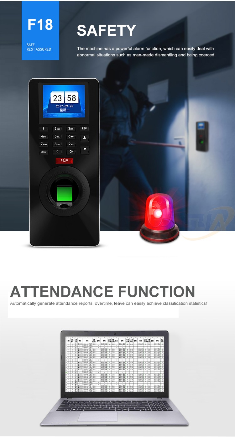OEM Manufacturer Fingerprint Access Control System S4A Access Control