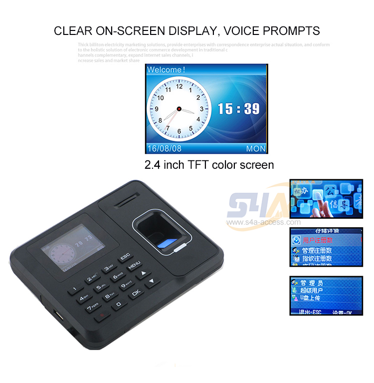 Fingerprint Time Attendance Access Control Integrated Machine-TM1800 Fingerprint Time Attendance Access Control Integrated Machine-TM1800
