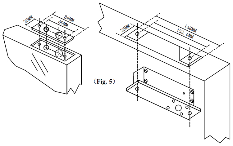 Durable Narrow Electric Bolt Lock