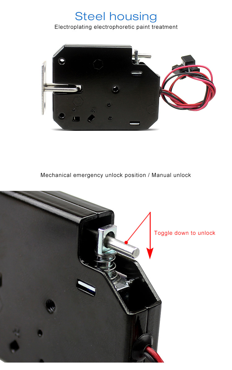 Micro locker door electronic lock