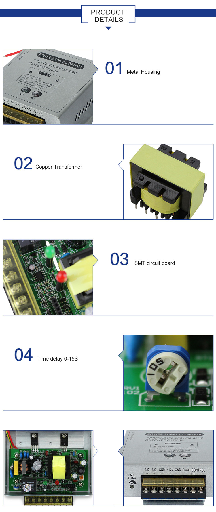 5A Switching Access Power supply 5A Switching Access Power supply