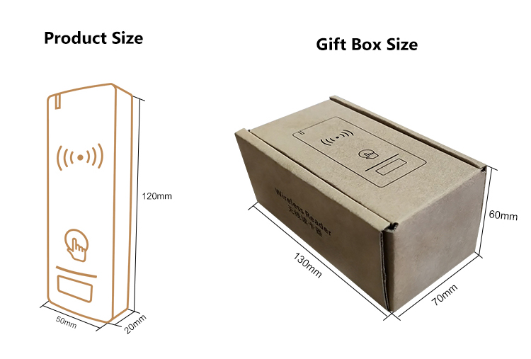 Wireless RFID Access Control Reader