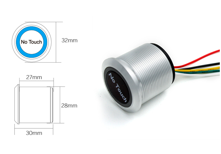 Infrared sensor access control switch