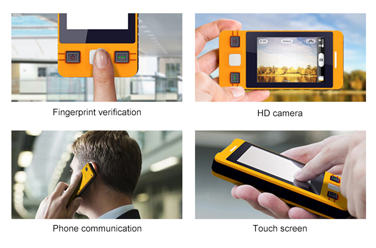 Touch-Screen guard tour probe