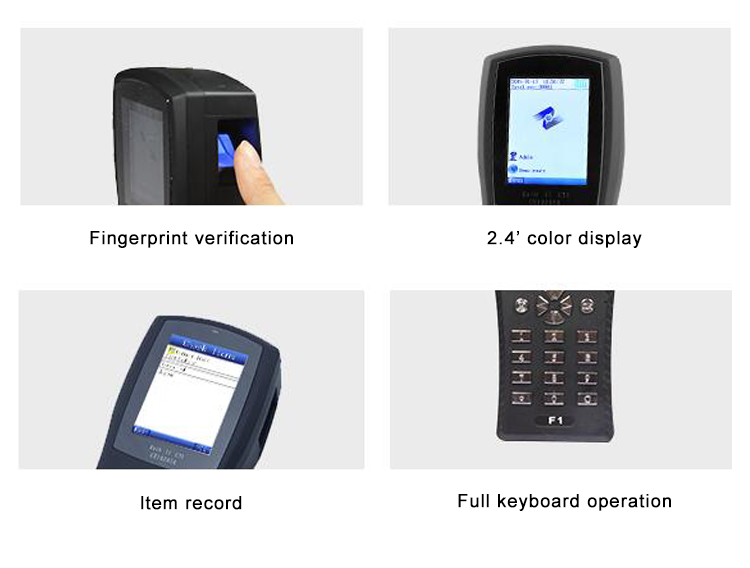 Guard Clocking System with LCD display