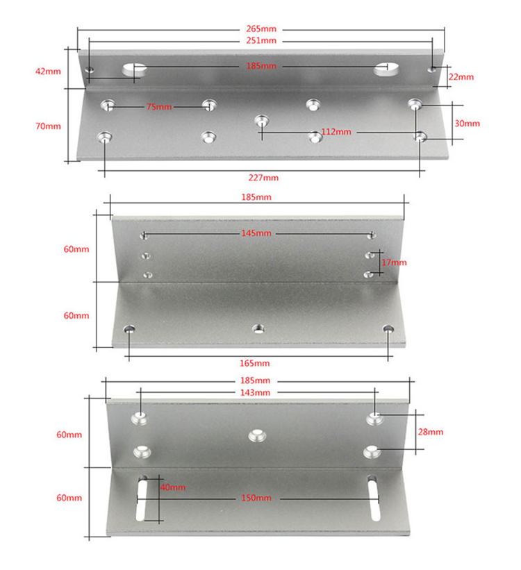 L Bracket is for Inward Door