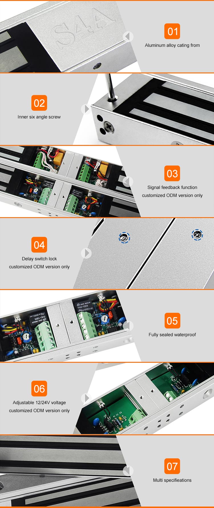 electromagnetic door lock system