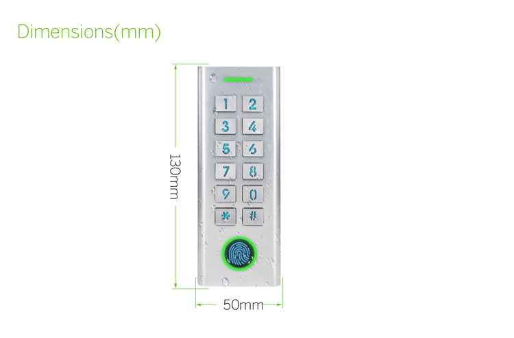 Standalone Fingerprint Access Control