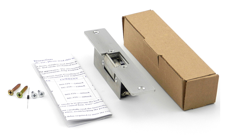 Narrow type Electric Strike lock