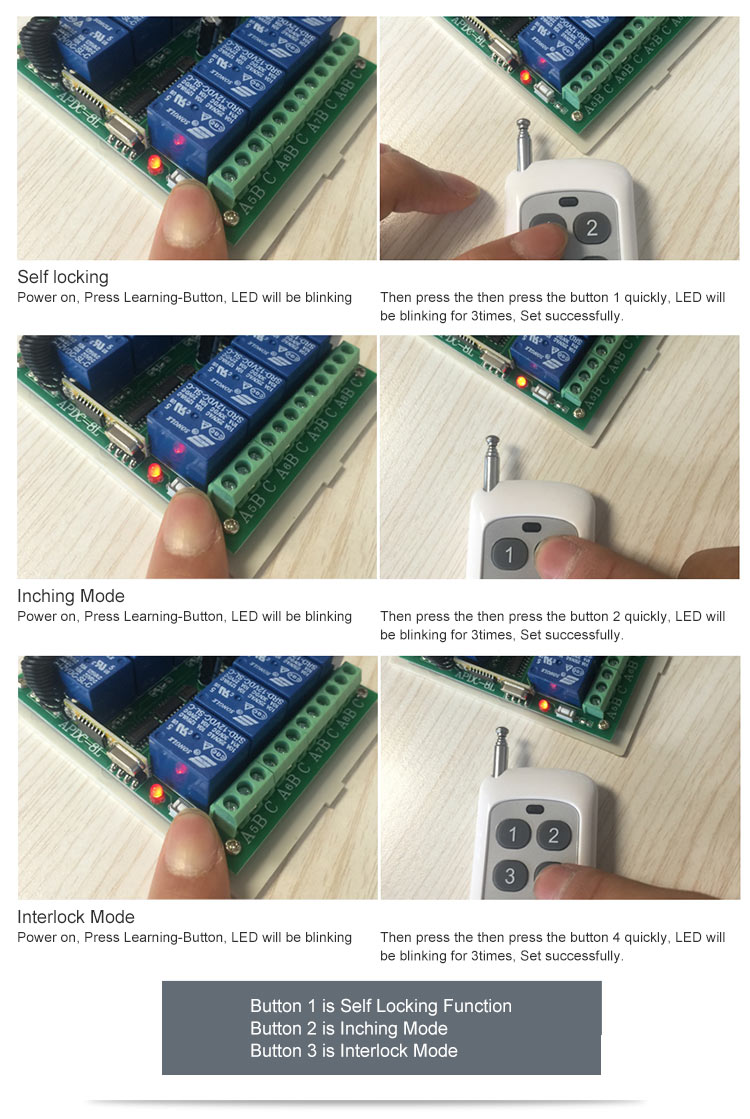 8CH channel RF Wireless Remote Control Switch