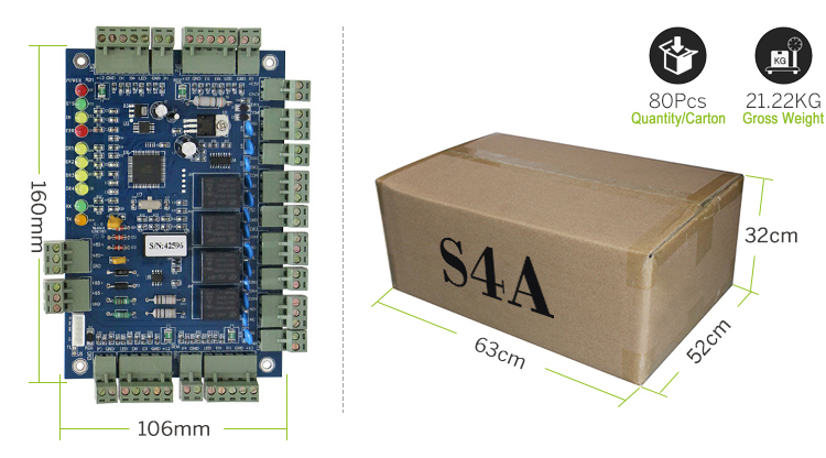 RS485 Access Control Board