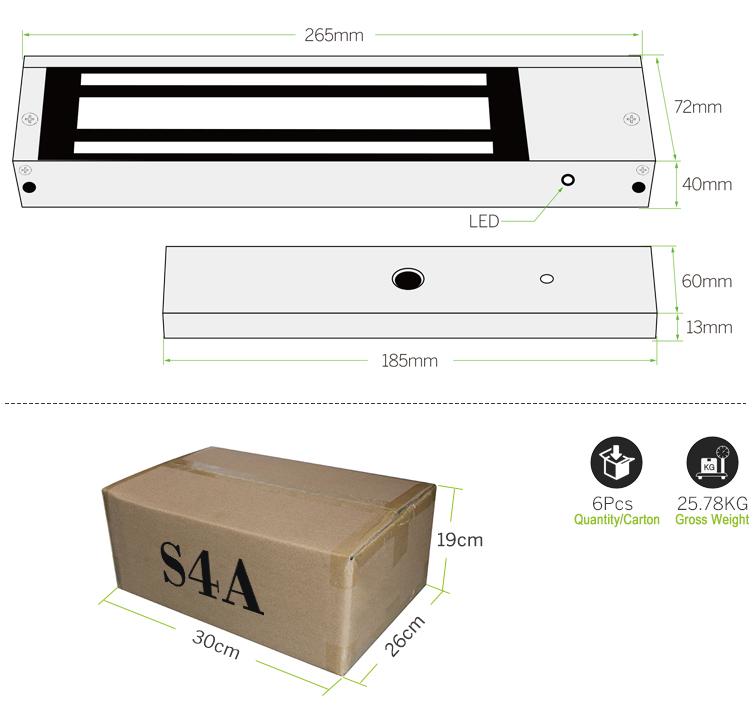 500KG Electric Magnetic Lock