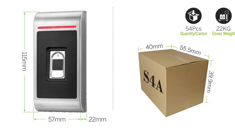 Outdoors keyless door lock