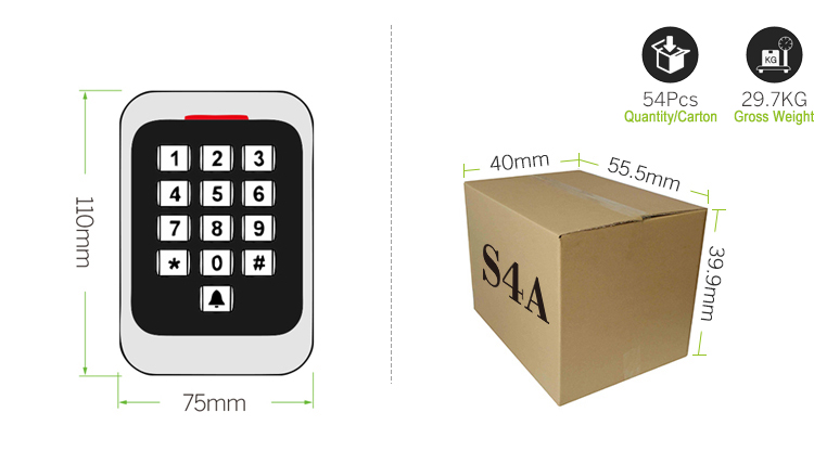 metal access control