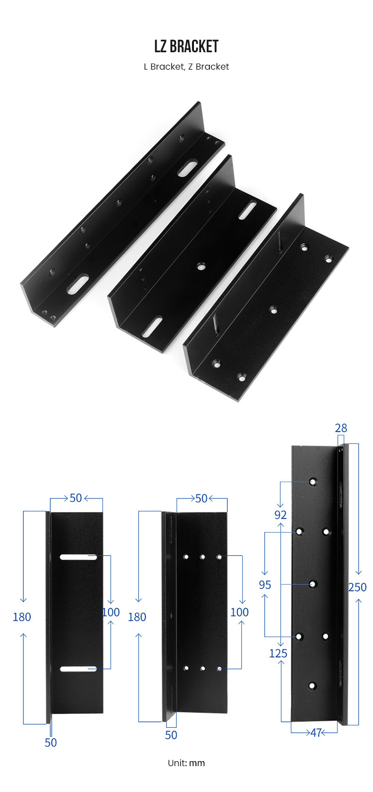 magnetic locks bracket