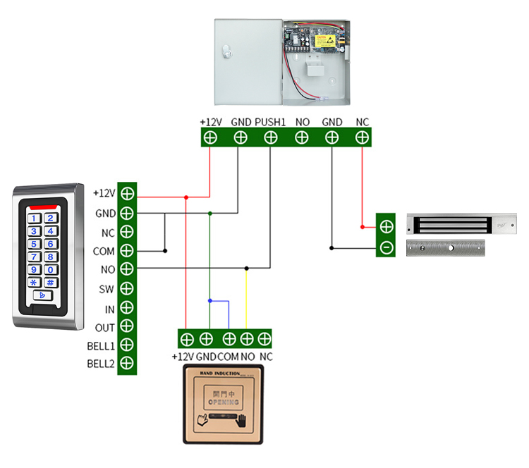 No Touch Infrared Button