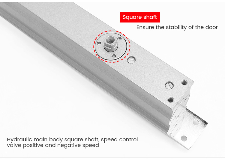Concealed door closer