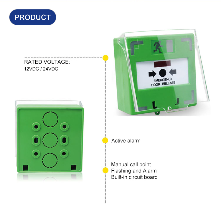 OEM Manufacturer Emergency Exit Push Buttons And Switch Buttons For