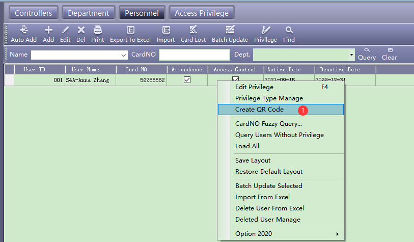Dynamic QR code reader