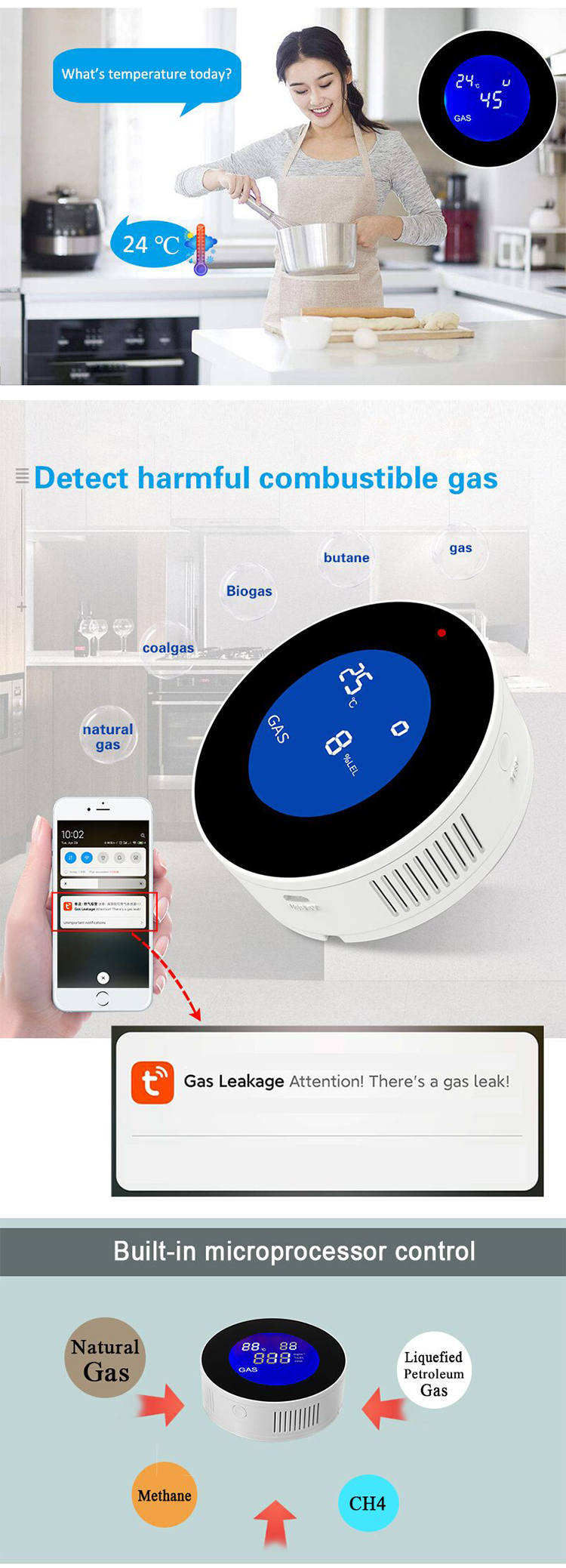 WIFI Gas detector