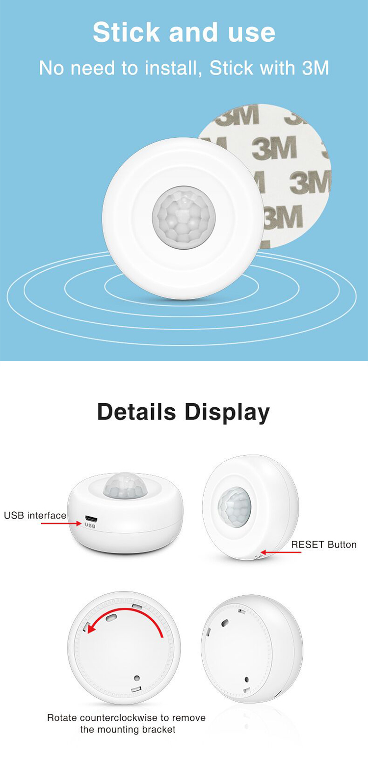 WiFi PIR Motion Detector