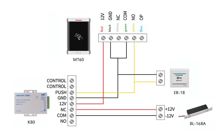 Electric Solenoid Bolt lock 