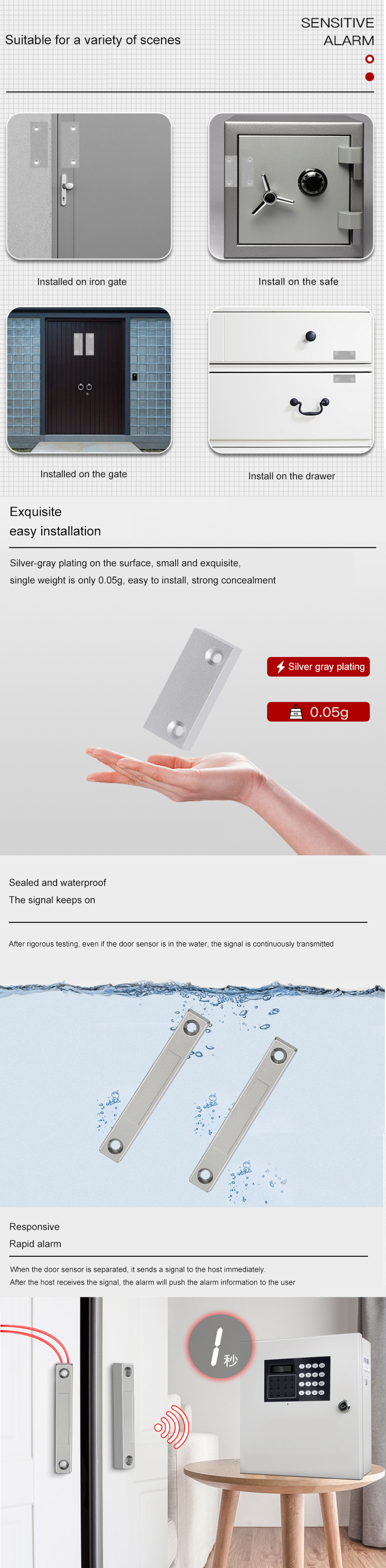 Window Alarm Sensors