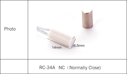 Magnetic reed switch sensor
