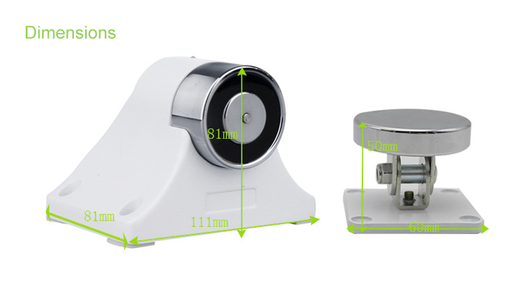 Electromagnetic door holders