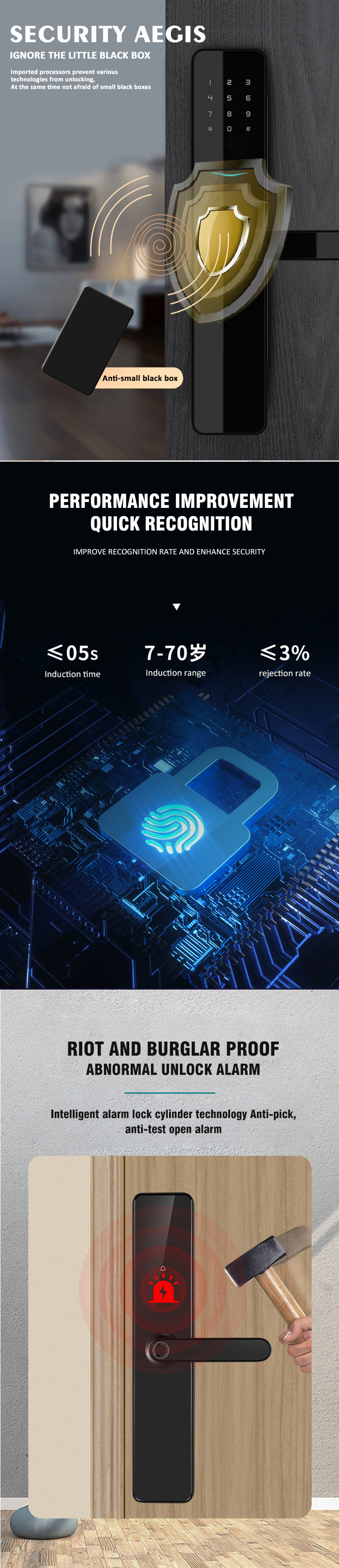 Tuya smart password lock Tuya smart password lock