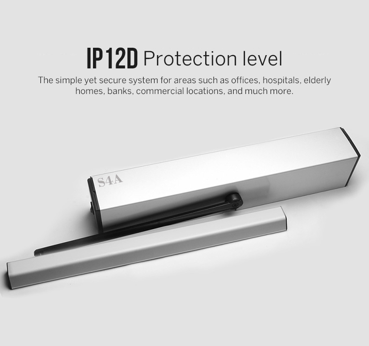 Automatic Swing Door Opener With Wireless Push Button And Pull Arm Or