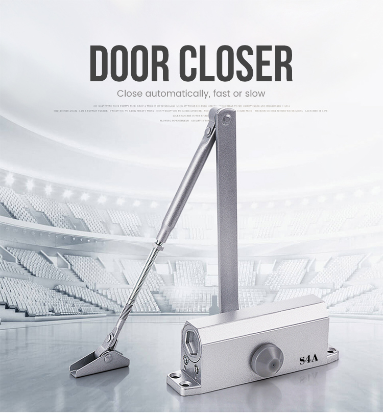 Aluminum door closer