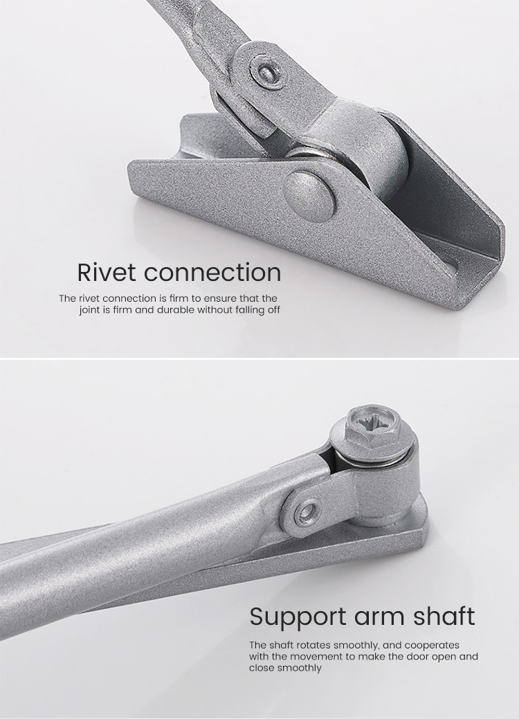 Aluminum door closer