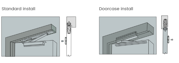Concealed Door Closer