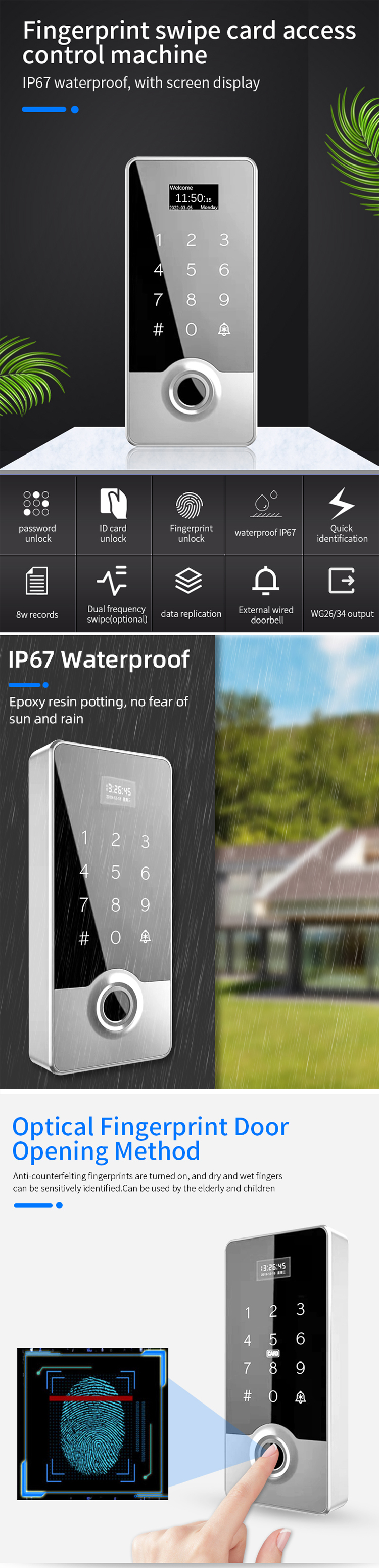 Fingerprint Access Controller