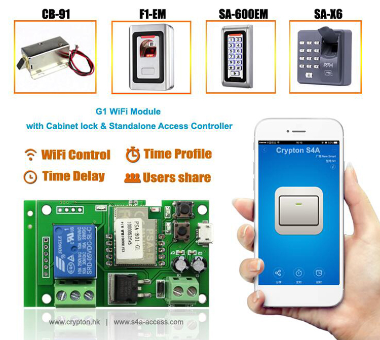 Wifi Wireless Smart Relay Module For Access Control System,Intelligent